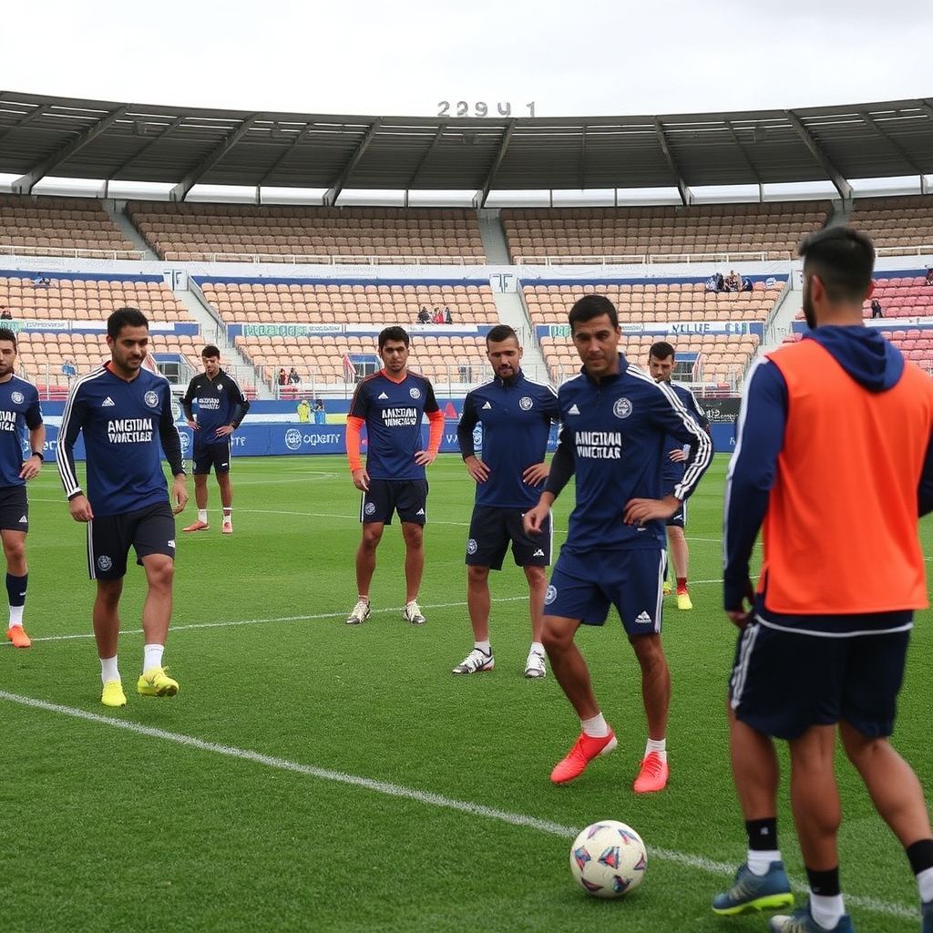 aoa体育培训-蒙特雷赛前训练公开，备战世俱杯冲刺